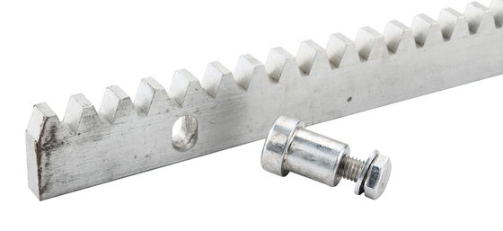 Zinchi lo scaffale di ingranaggio placcato del portone di scivolamento con l'acciaio o il nylon dei bulloni M4 M6