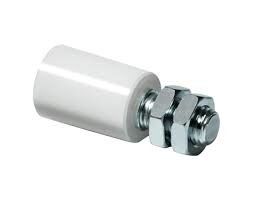 rullo di guida superiore del portone di scivolamento dei rulli di guida del portone di scivolamento di 70mmx50mm con 2 dadi