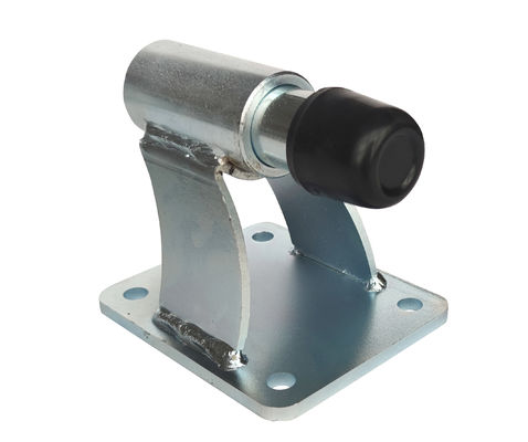Tappo di vetro regolabile del portone del metallo del collettore del tappo dell'estremità del portone di scivolamento con l'ammortizzatore
