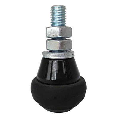 Guide automatiche di nylon del rullo del portone di scivolamento di M10 M12 con il cerchio di gomma 60.5mm