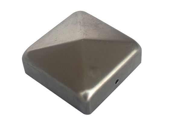 Recinto Post Caps 6x6 7x7 4x4 5x5 8 x 8 della piramide del ferro 2,5&quot; di 3 1/2 a 2 pollici» con i fori