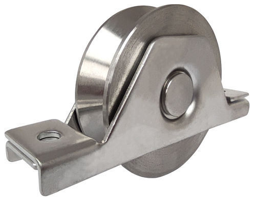 Accessori del portone di scivolamento 3&quot; portone d'acciaio della scanalatura della ruota V con 6202 che sopportano