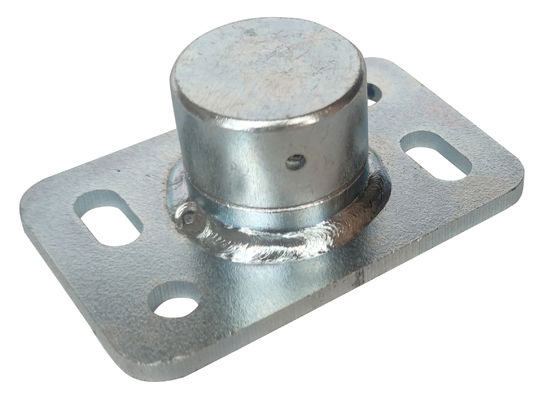 Metallo girante Q235 della cerniera del perno del portone del piatto per i portoni leggeri e pesanti