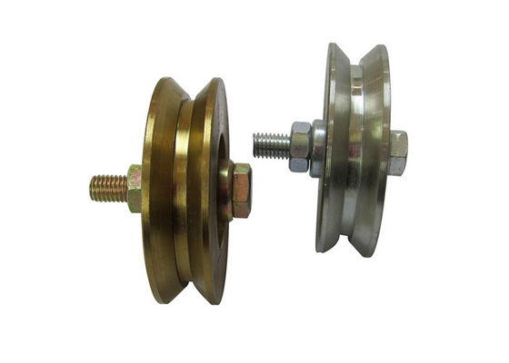Ruota del portone di scivolamento dell'hardware del portone con Bolt e la scanalatura di Y
