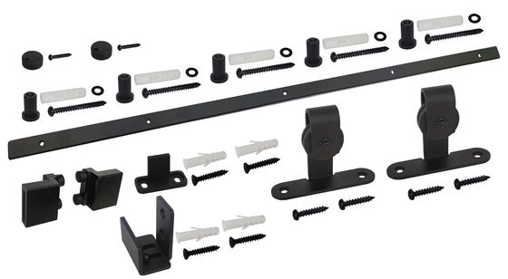 Hardware eccellente Kit Black della porta di Mini Top Mount Mini Barn