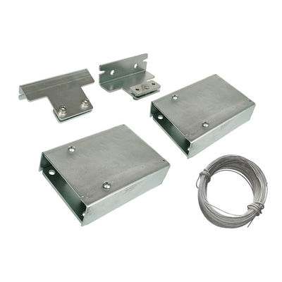Sistema telescopico 3m del portone placcato zinco automatico 4m 5m 6m
