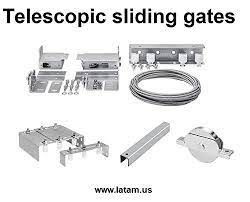 Hardware per porta da fienile telescopico in acciaio da 3 m approvato SGS