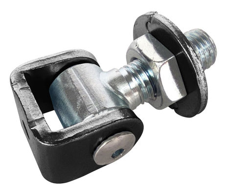 Fermato di porta regolabile con piastre unite M20