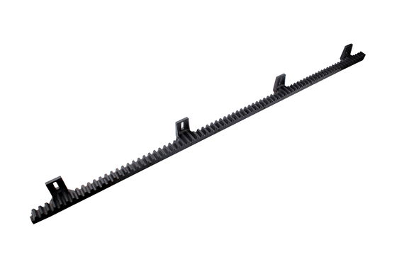 Zinchi lo scaffale di ingranaggio placcato del portone di scivolamento con l'acciaio o il nylon dei bulloni M4 M6
