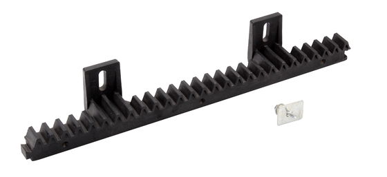 Zinchi lo scaffale di ingranaggio placcato del portone di scivolamento con l'acciaio o il nylon dei bulloni M4 M6