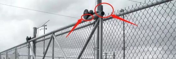 rulli a mensola di nylon del portone 5327g con il recinto Gate Wheels del collegamento a catena del sostegno