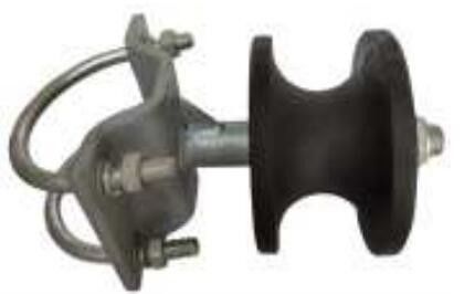 rulli a mensola di nylon del portone 5327g con il recinto Gate Wheels del collegamento a catena del sostegno