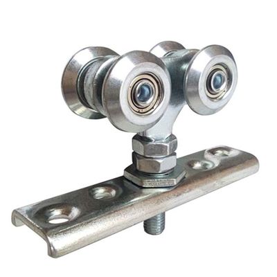 25mm quattro ruote del rullo del gancio del portone di scivolamento dei rulli con i cuscinetti