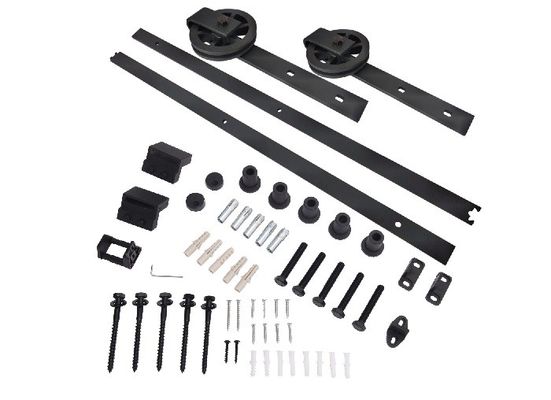 Ruote resistenti del carrello della porta di granaio dell'hardware del portone del granaio da 11 piede 12ft ed inquadrare supporto superiore