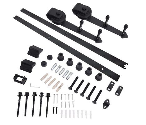 Ruote resistenti del carrello della porta di granaio dell'hardware del portone del granaio da 11 piede 12ft ed inquadrare supporto superiore