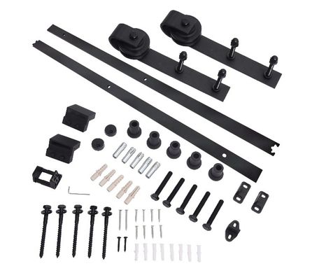 Ruote resistenti del carrello della porta di granaio dell'hardware del portone del granaio da 11 piede 12ft ed inquadrare supporto superiore