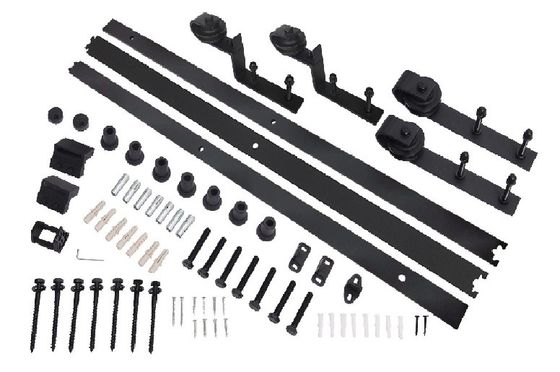 11 Ft 10 Ft che impiombano il doppio hardware della porta di granaio per i Governi che appendono il sistema di pista della porta    3 metri