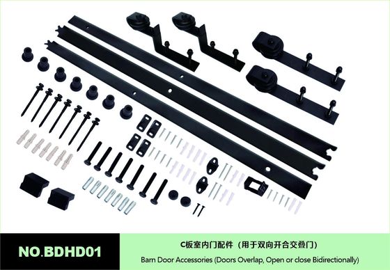 11 Ft 10 Ft che impiombano il doppio hardware della porta di granaio per i Governi che appendono il sistema di pista della porta    3 metri