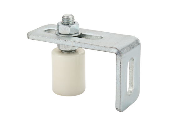 il sostegno di guida del portone di scivolamento 280kg zinca il sostegno di guida d'acciaio placcato del portello scorrevole con i rulli di nylon