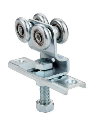 ruota commerciale resistente 54mm del carrello della ferrovia dei rulli della pista del portello scorrevole di 28mm 38mm