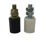 Rulli di guida regolabile del portone di scorrevole 6&quot; 25mm 30mm 40mm neri