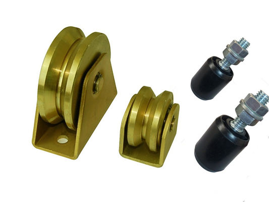 Rulli di guida regolabile del portone di scorrevole 6&quot; 25mm 30mm 40mm neri