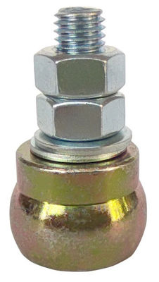 rulli di guida del portone di scivolamento di 30mm che rotolano l'hardware a mensola di nylon dei rulli del portone con il sostegno