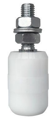 Rulli del portone del PVC e guide M12 30x40 rigonfiamento placcato zinco di 40mm x di 30mm nella superficie media