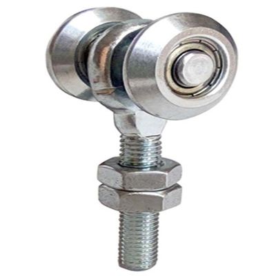 rullo del gancio del portone di scivolamento di 25mm di 0,98&quot; con i cuscinetti due ruote