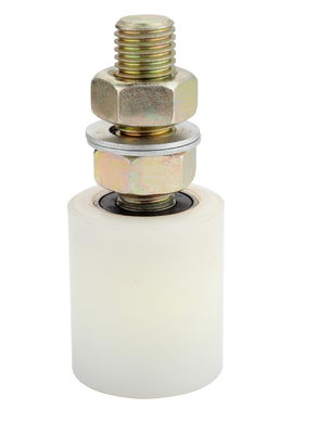 rulli di guida di rotolamento scorrevole nero del portone di 50mm 3&quot; 6&quot; cuscinetto di nylon di plastica del PVC