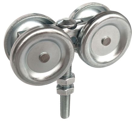 Rulli di porta d'attaccatura di M12 Bolt e rullo di porta interno del granaio della pista Kit Hardware Box Rail