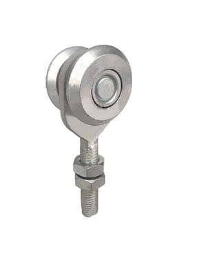 40mm hanno galvanizzato i rulli d'attaccatura d'attaccatura della pista 2 del ferro bianco dei rulli di porta con la palla