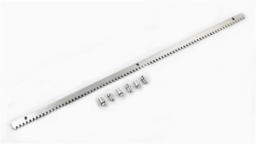 gli scaffali automatico 30mm x 12mm del portone di scivolamento hanno galvanizzato lo scaffale d'acciaio per lo scaffale del motore del portone
