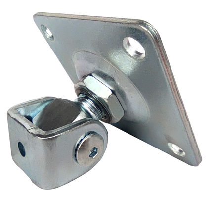 Lo zinco bianco M16 munisce le cerniere di cardini di saldatura regolabili con le cerniere quadrate della porta a battenti del piatto
