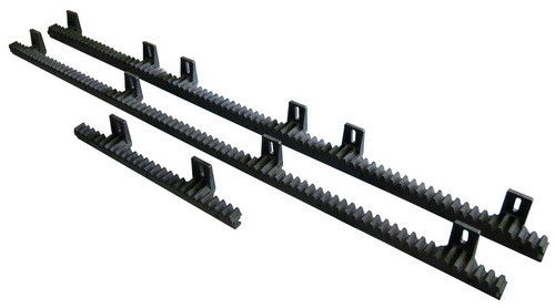 Plastica nera dentata automatica elettrica dello scaffale di ingranaggio del portone della poliammide di nylon M4
