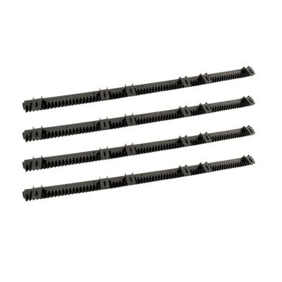 scaffale di ingranaggio di nylon del portone del portone di scivolamento di 340mm per il sistema dell'operatore del portello scorrevole apri del pignone