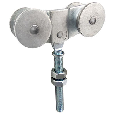 Stile rotondo d'attaccatura 33.5mm del piatto della ruota 4 del rullo della porta di vetro