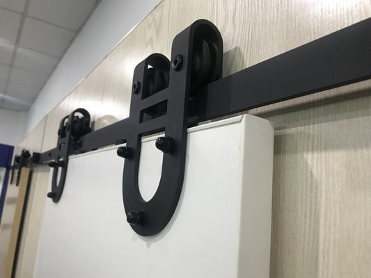 Scivolamento ricoprente galvanizzato di legno del granaio del blocchetto a 96 pollici della pista di porta del granaio 2m