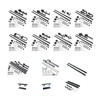 Hardware a 18 pollici a 16 pollici 8ft del portone del granaio 6,6 corredo dell'hardware della porta di granaio del piede 6ft di Ft 6 doppio