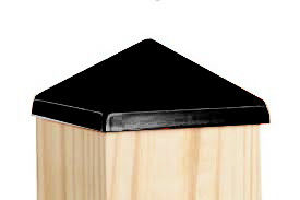 recinto Corner Post Cap di 100mm 4x6 8x8 per la copertura d'argento della colonna della piramide di 4x4 6x6 7x7