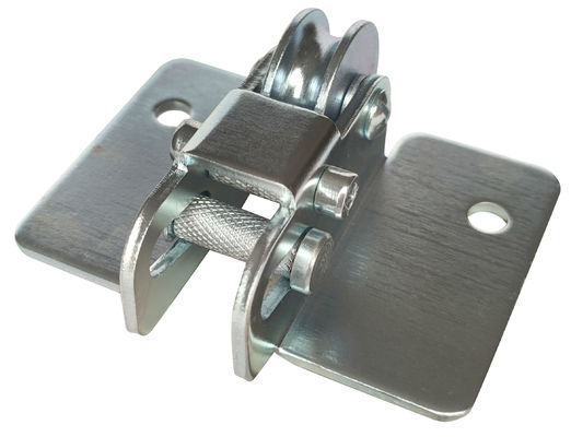 Rullo di porta d'attaccatura galvanizzato d'acciaio Q235 Kit With Forge Centre Plate