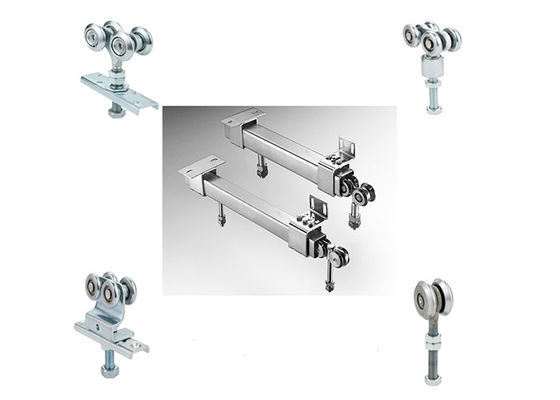 Rullo di porta d'attaccatura galvanizzato d'acciaio Q235 Kit With Forge Centre Plate