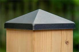 recinto Corner Post Cap di 100mm 4x6 8x8 per la copertura d'argento della colonna della piramide di 4x4 6x6 7x7