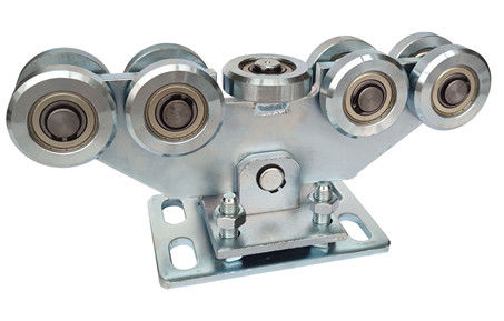 piatto a mensola galvanizzato d'argento della riparazione del trasporto della ruota di Gate Kit 9 del recinto di 68mm