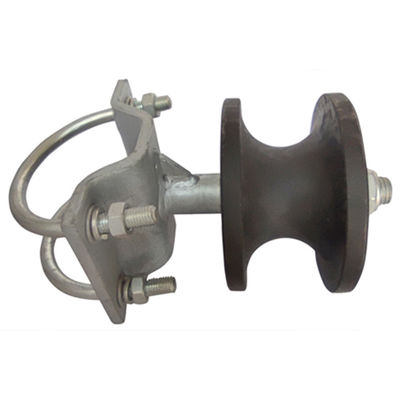 6&quot; posta X 2&quot; del quadrato ruote a mensola di nylon dei rulli del portone per i portoni quadrati del collegamento a catena del tubo