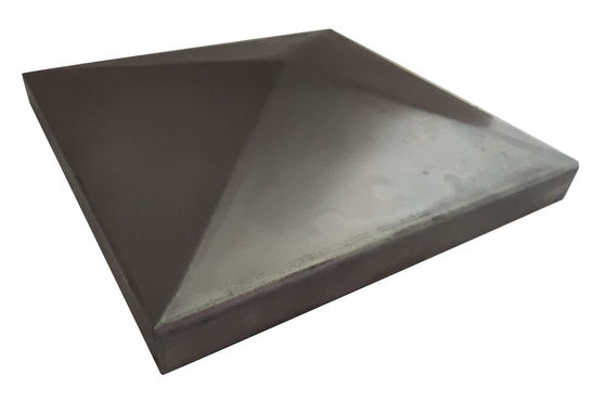 di tuta d'acciaio bianca della piramide di Post Caps Galvanized di 2 x 2 recinti di 40x40 3 5/8 x 3 5/8