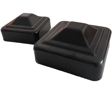 un recinto galvanizzato Post Caps 6x6 4x4 di 2 3/8&quot; 2 1/2» spolverizza le saldature rivestite dentro punto fuori 4