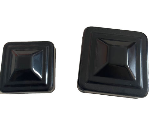 un recinto galvanizzato Post Caps 6x6 4x4 di 2 3/8&quot; 2 1/2» spolverizza le saldature rivestite dentro punto fuori 4