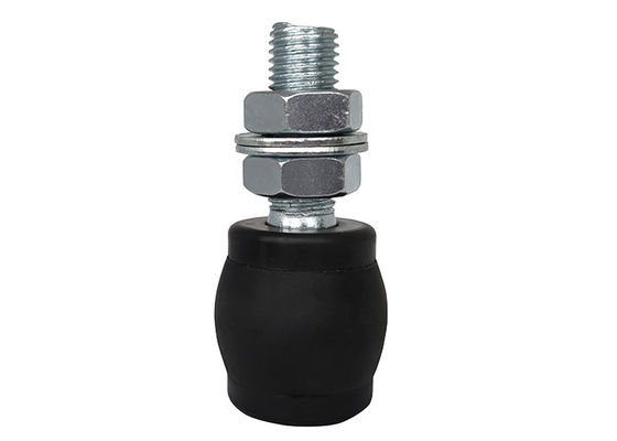rulli di guida del portone di scivolamento di 30mm che rotolano l'hardware a mensola di nylon dei rulli del portone con il sostegno
