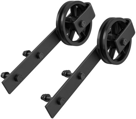 16 ft 12 ft 7' 8' 	Hardware della porta di granaio di esclusione del supporto del soffitto dell'hardware del portone del granaio doppio diritto